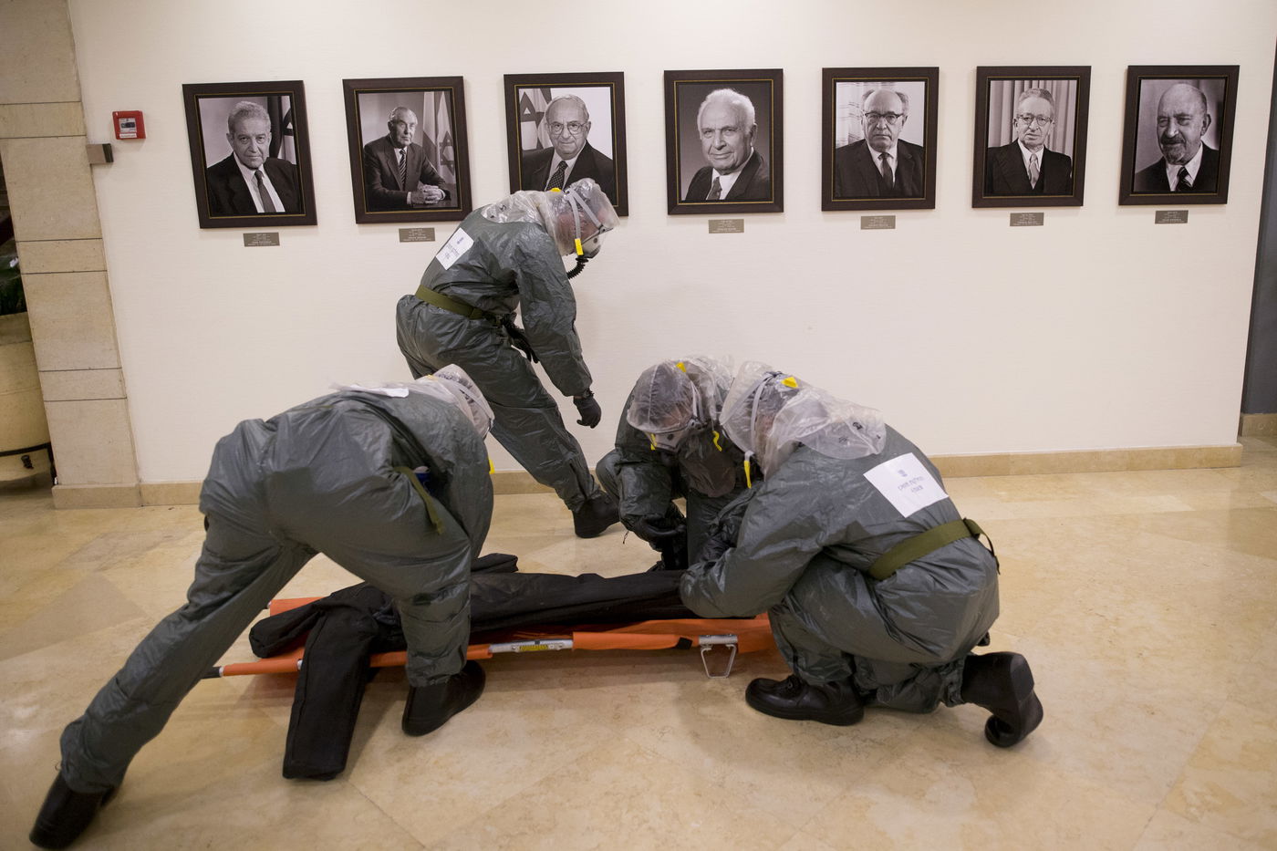 זה רק תרגיל: מתקפה כימית במשכן הכנסת