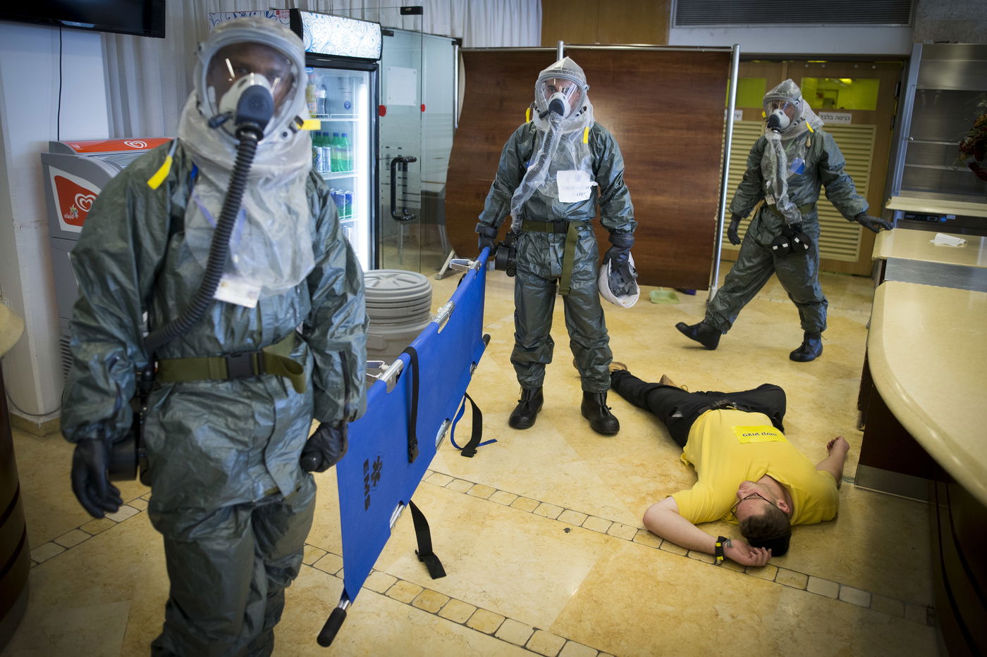 זה רק תרגיל: מתקפה כימית במשכן הכנסת