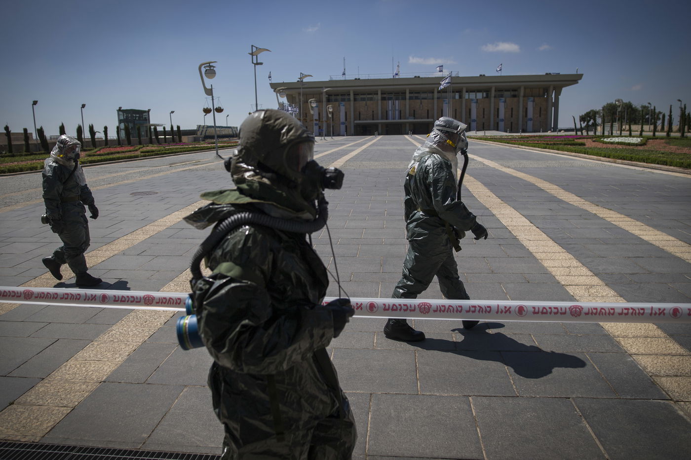 זה רק תרגיל: מתקפה כימית במשכן הכנסת