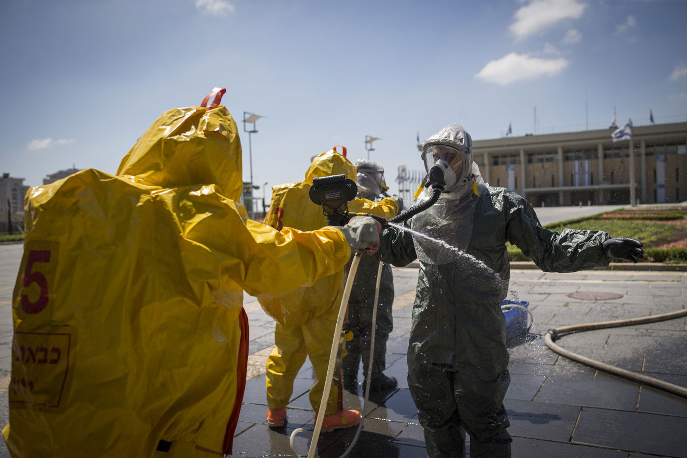 זה רק תרגיל: מתקפה כימית במשכן הכנסת