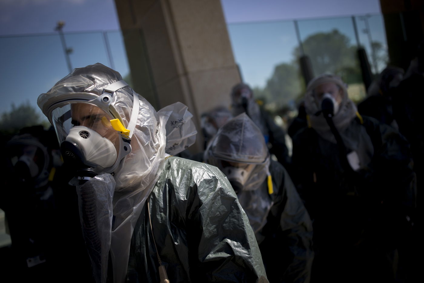 זה רק תרגיל: מתקפה כימית במשכן הכנסת
