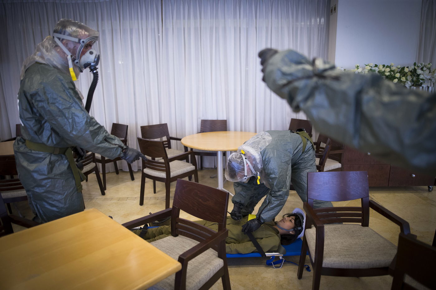 זה רק תרגיל: מתקפה כימית במשכן הכנסת