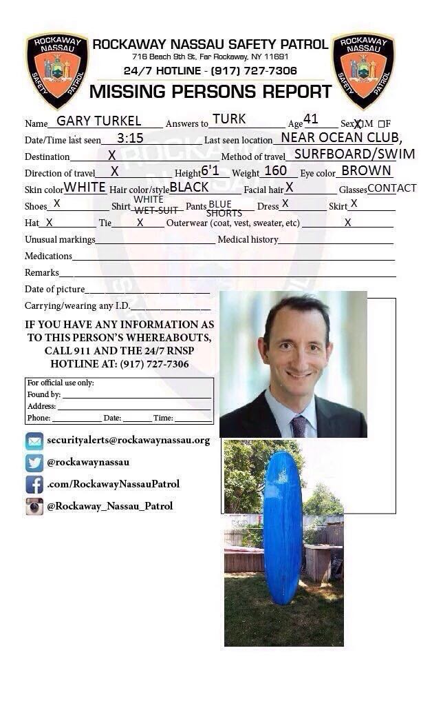 אטלנטיק ביץ': נמצאה גופת היהודי הנעדר