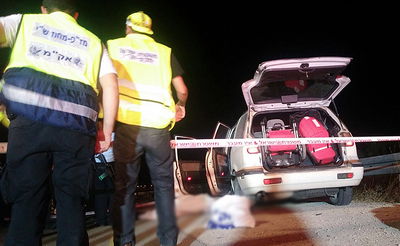 זירת הפיגוע