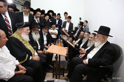 הגר"ש כהן והגר"ש עמאר, הערב