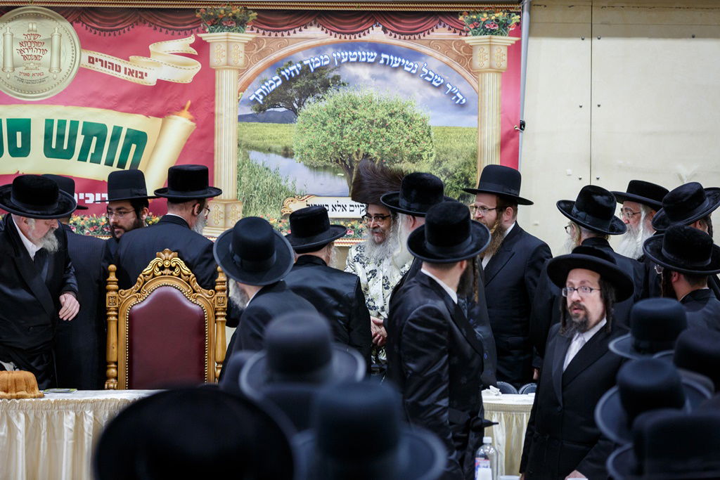 בורו פארק: 'חומש סעודה' לילדי כיתא א' בת"ת סאטמר