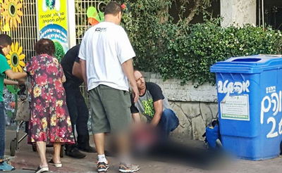 זירת הפיגוע