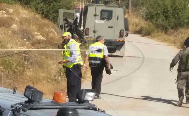 זירת הפיגוע