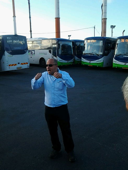 נהג ערבי ב'קווים'. אילוסטרציה