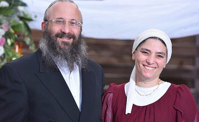 חוי מרק ובעלה הרב מיכאל מרק הי"ד
