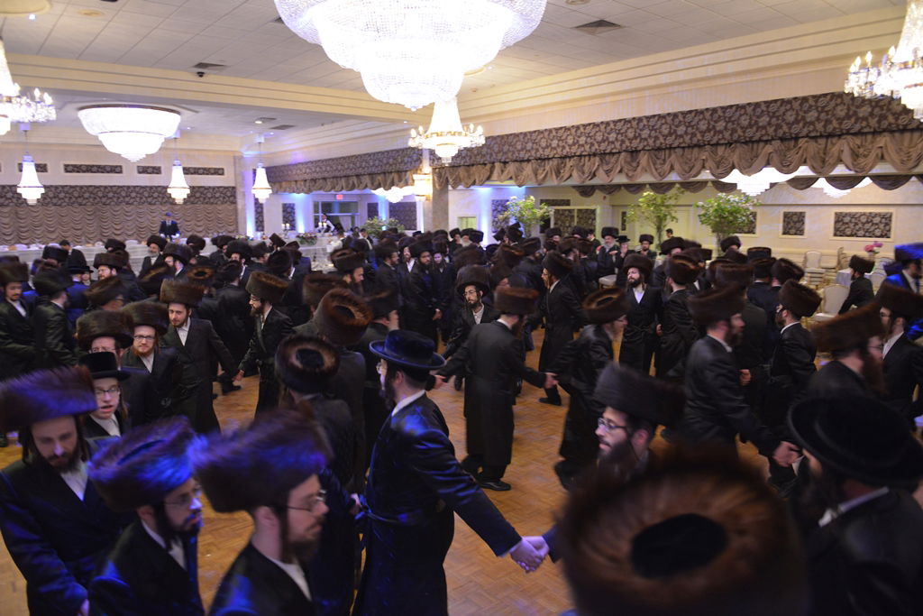 שבע ברכות לנכד האדמו"ר מסאטמר. גלריה