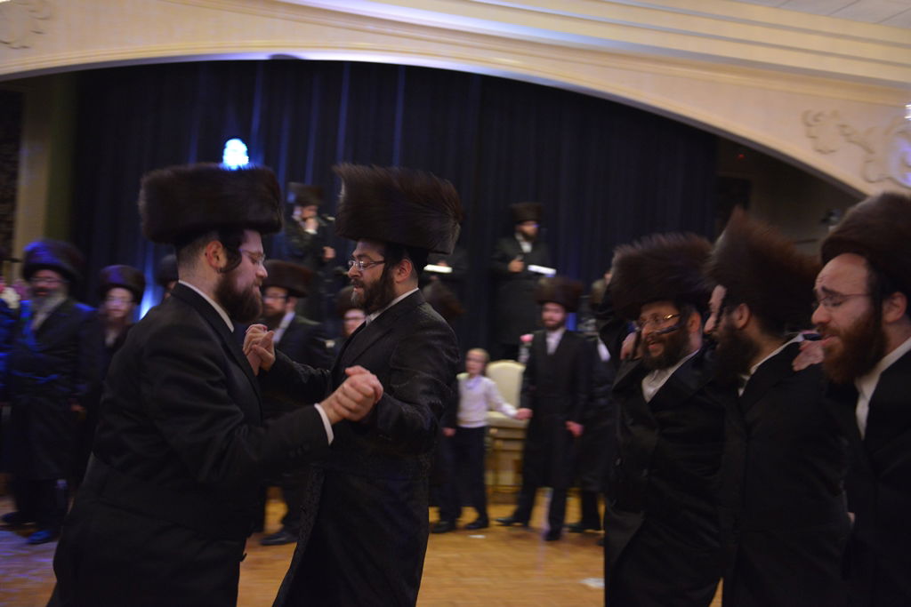 שבע ברכות לנכד האדמו"ר מסאטמר. גלריה