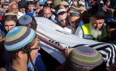 ראש המוסד בהלוייה