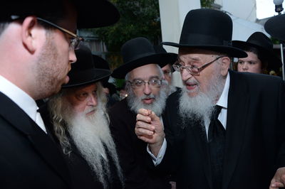 שמחת נישואי נכד הגרמ"צ ברגמן • גלריה