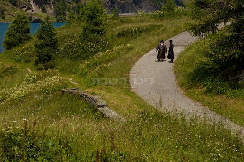 האדמו"ר מויז'ניץ נופש בשוויץ