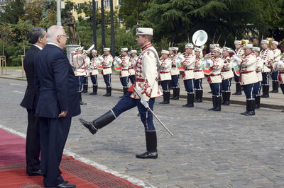 משמר הכבוד לנשיא ריבלין בבולגריה • צפו