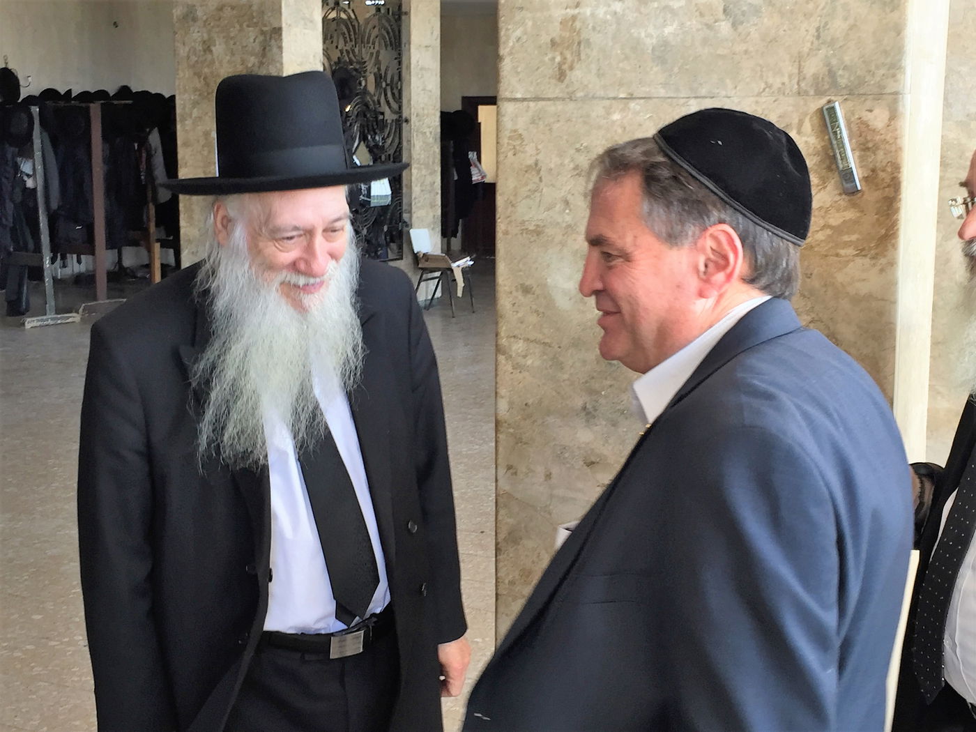 יו"ר מפעל הפיס עוזי דיין סייר בישיבות בבני ברק