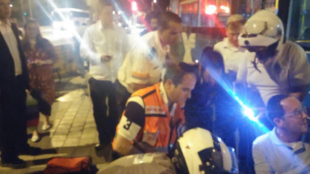 זירת התאונה, אמש