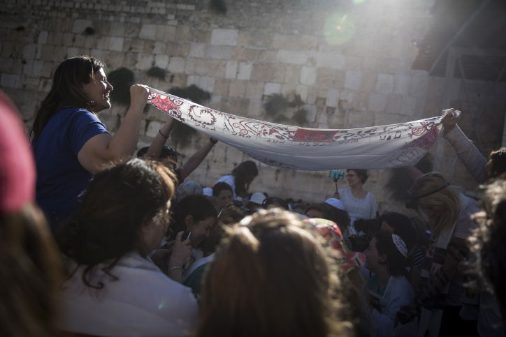 נשות הכותל והרפורמים בפרובוקציה משותפת בכותל המערבי