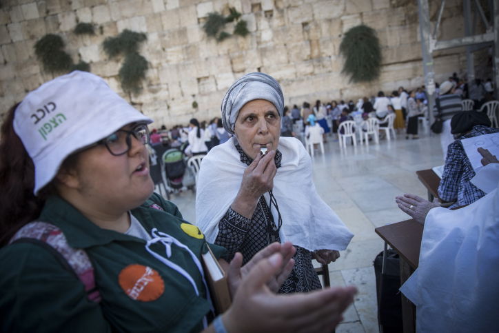 נשות הכותל והרפורמים בפרובוקציה משותפת בכותל המערבי