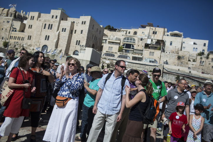 נשות הכותל והרפורמים בפרובוקציה משותפת בכותל המערבי