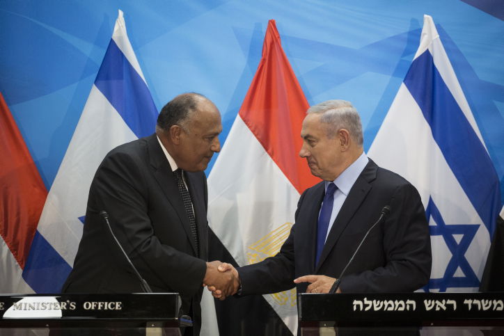 שר החוץ המצרי: "הסכסוך דוחה את תקוות הפלסטינים למדינה שבירתה מזרח ירושלים"