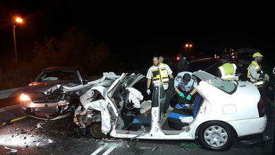 זירת התאונה