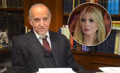 אווניקה טראמפ והרב יחזקאל לוקשטיין