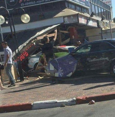 זירת התאונה