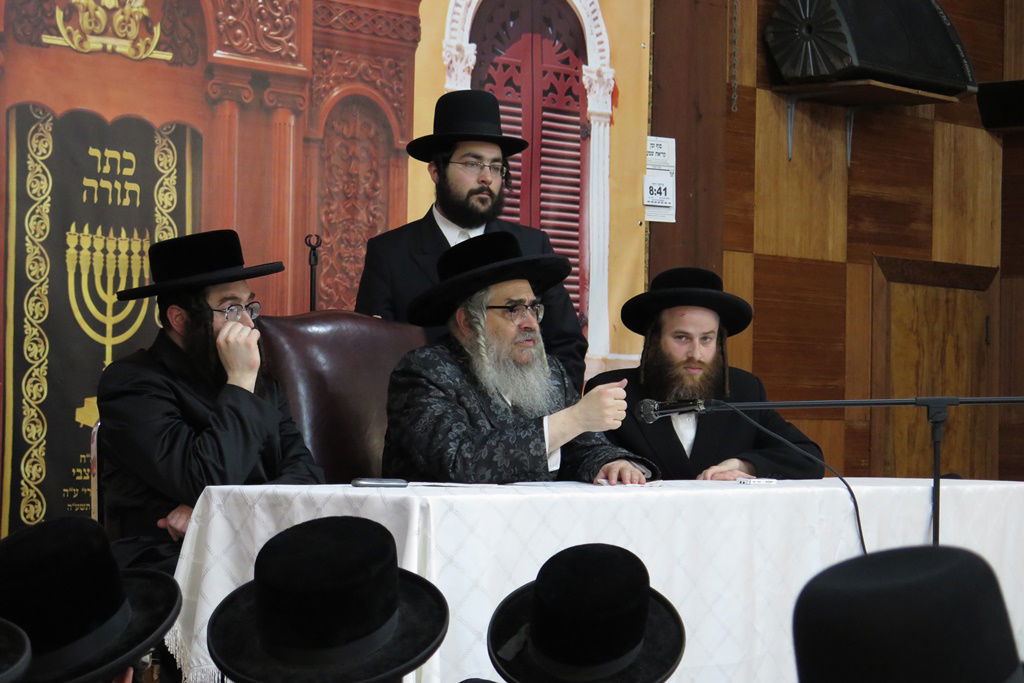 הרבי מסאטמר ביקר בהרי הקטסקילס