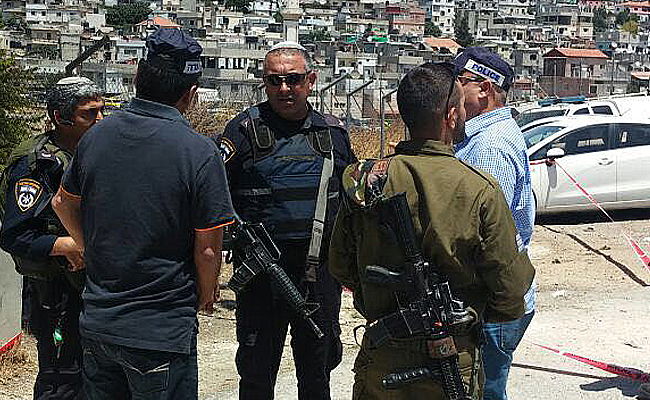 זירת הפיגוע