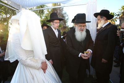 חופת בתה של רבקה רביץ, הרל"שית של הנשיא ריבלין