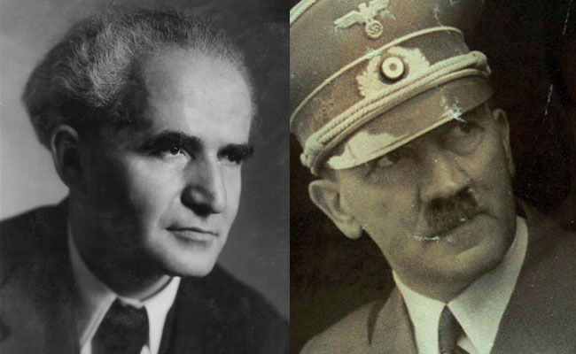 היטלר ולהבדיל בן גוריון