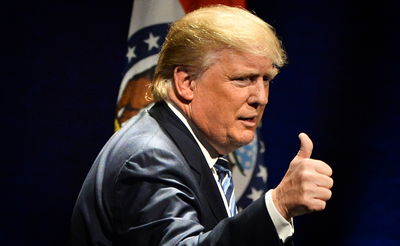 טראמפ, מרוצה