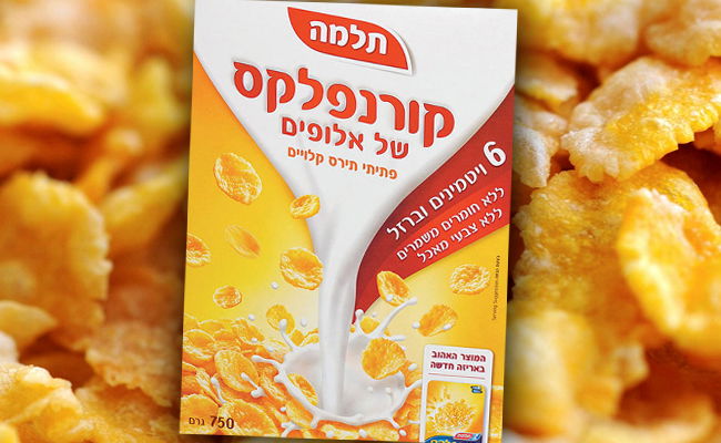 זיהום וחיידקים התגלו בקורנפלקס של 'תלמה', הייצור נעצר