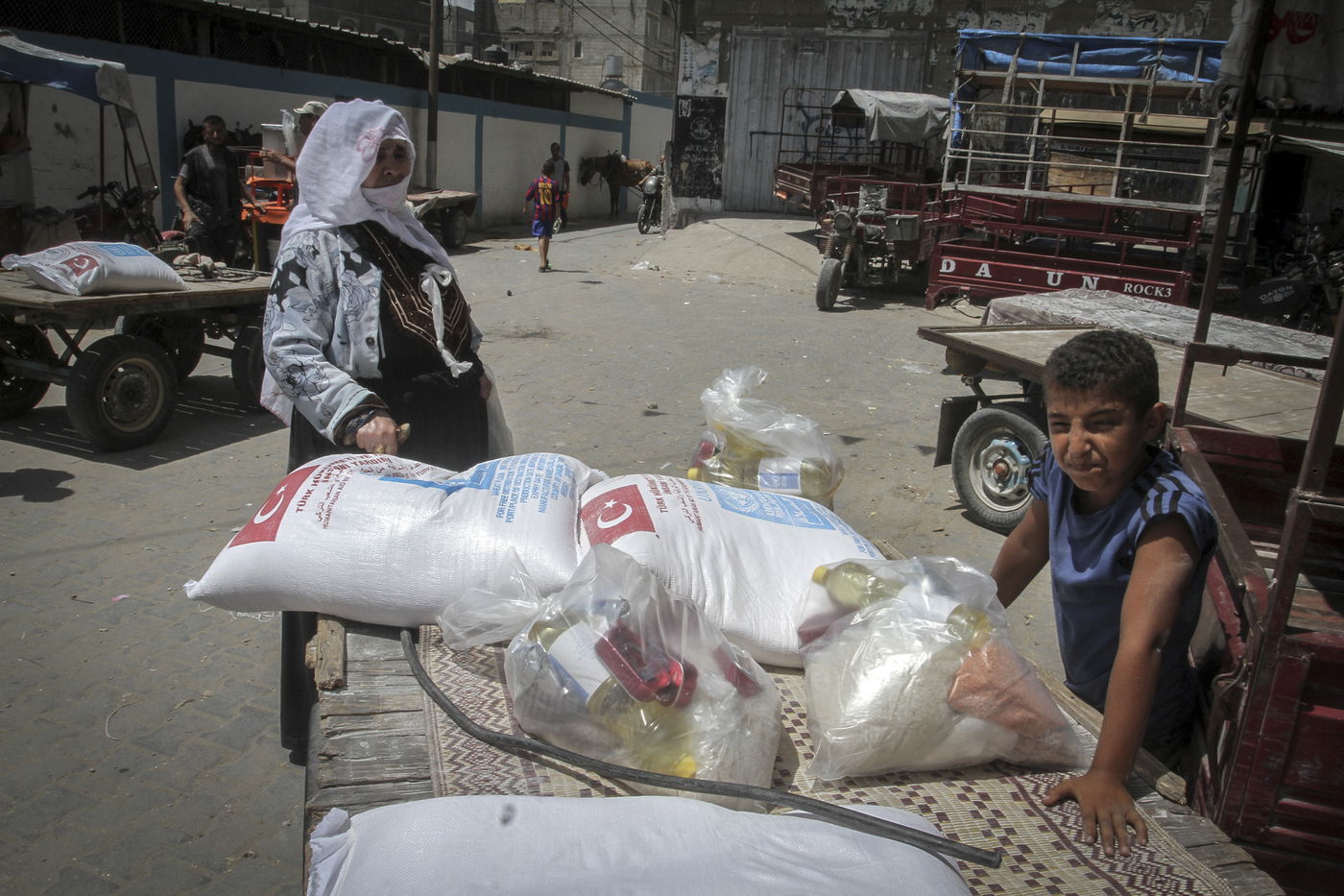 עזה, חיים בקושי. אילוסטרציה