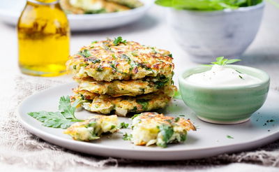 האח הבריא של הלטקעס. פנקייק - חביתיות מזוקיני / קישואים