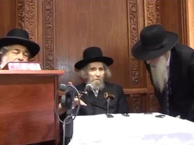 בחנוכת בניין הישיבה בטבריה עם מרן הגראי"ל שטיינמן