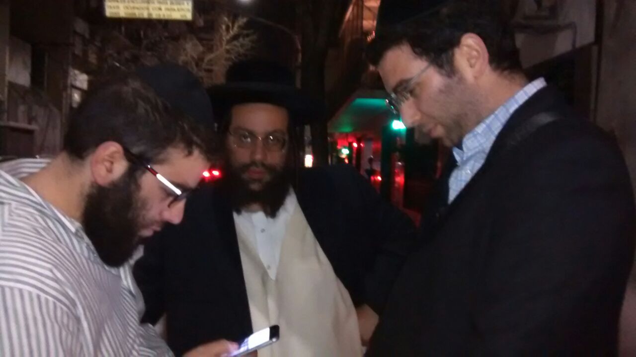 הרב אברהם זיאת נפרד מארגנטינה. תיעוד