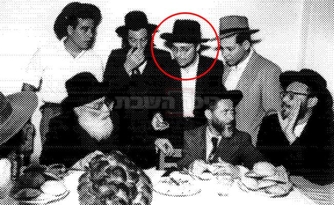 בעיגול: הגאון רבי אריה פינקל זצ"ל