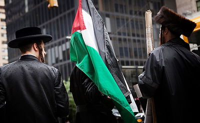 צפו: החסידים היכו את אנשי 'נטורי קרתא' ומנעו חילול השם