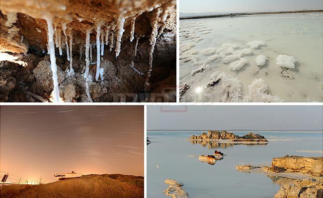 מתייבש והולך: תיעוד עצוב מים המלח