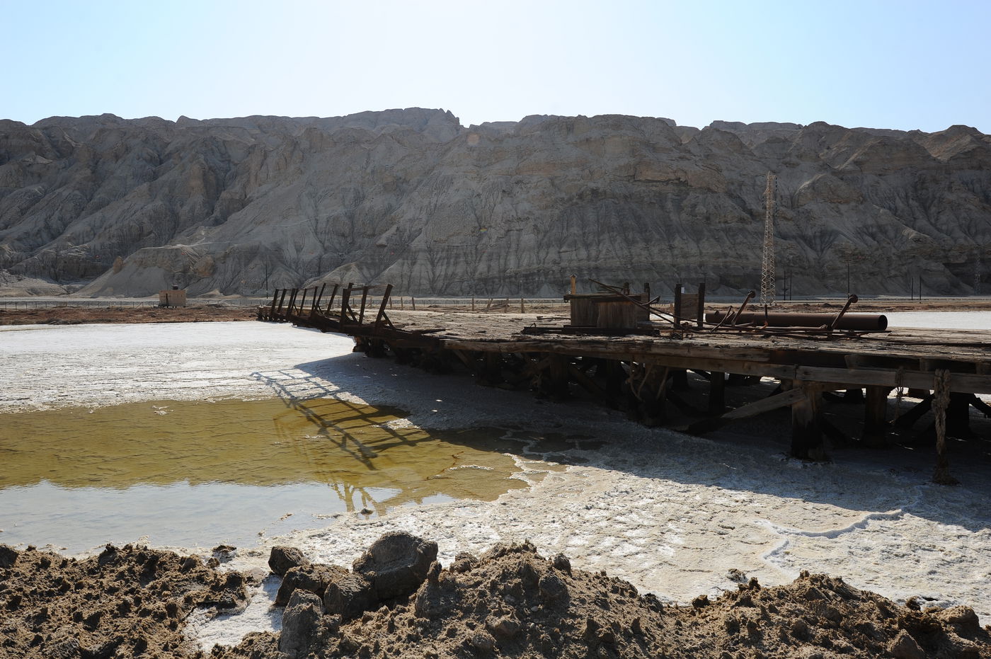 מתייבש והולך: תיעוד עצוב מים המלח
