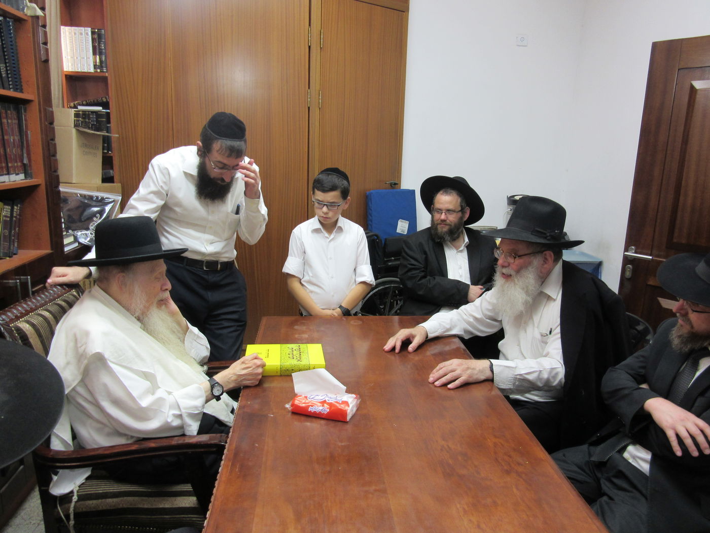 רבי אריה פינקל זצ"ל - התמונות האחרונות מחייו