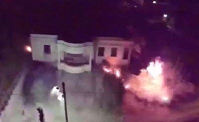 תיעוד מהאוויר: כך נהרס בית המחבל • צפו