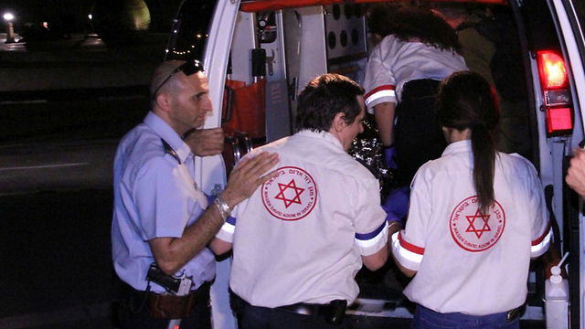 פינוי הפצועים