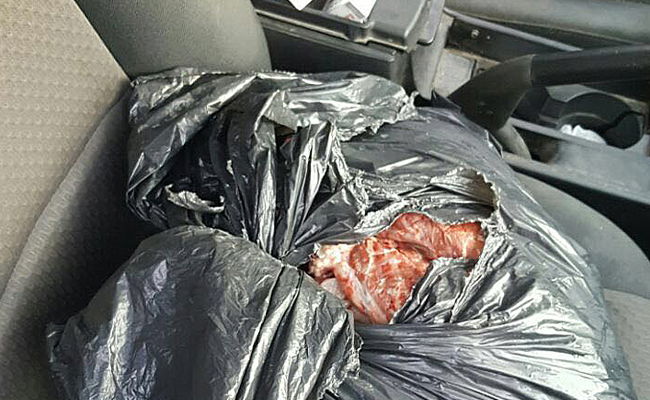 נתפס 300 ק"ג בשר מוברח משטחי הרשות הפלסטינית