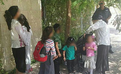 בני המשפחה שהוצאו מהרכב