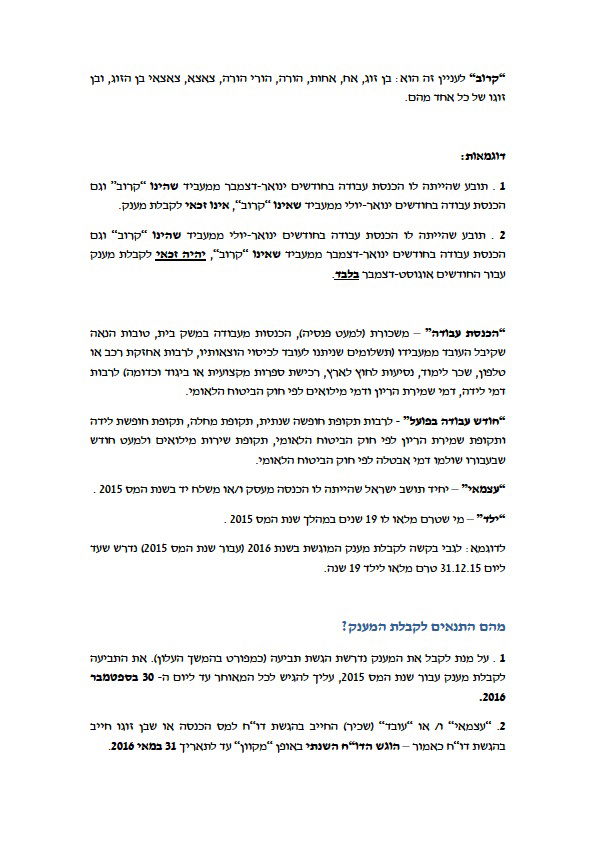 400 אלף זכאים למענק, רק מעטים יודעים - ומממשים אותו