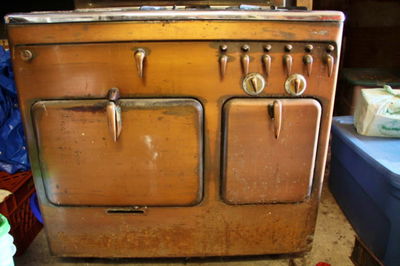 כך זה התחיל. תנור משנת 1950